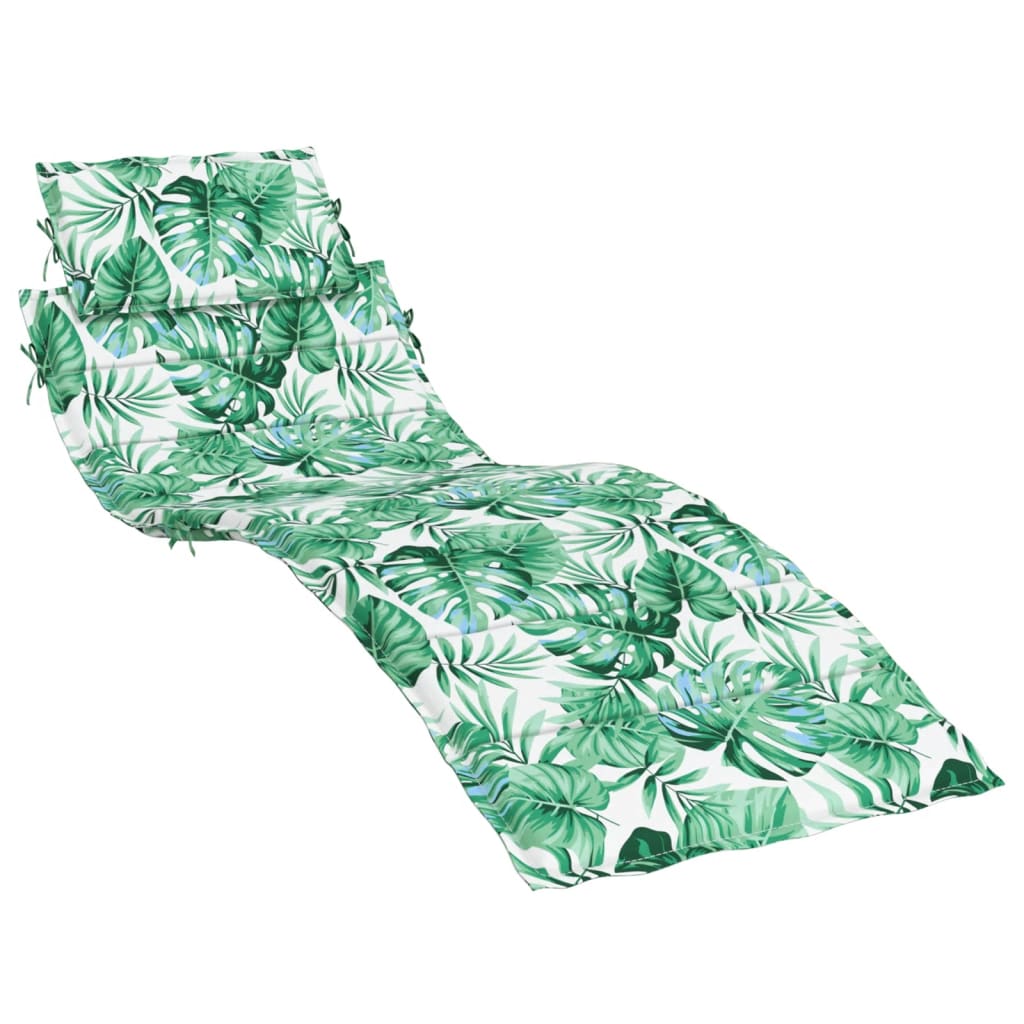 Sonnenliegen-Auflage Grau 186x58x4 cm Oxford-Gewebe