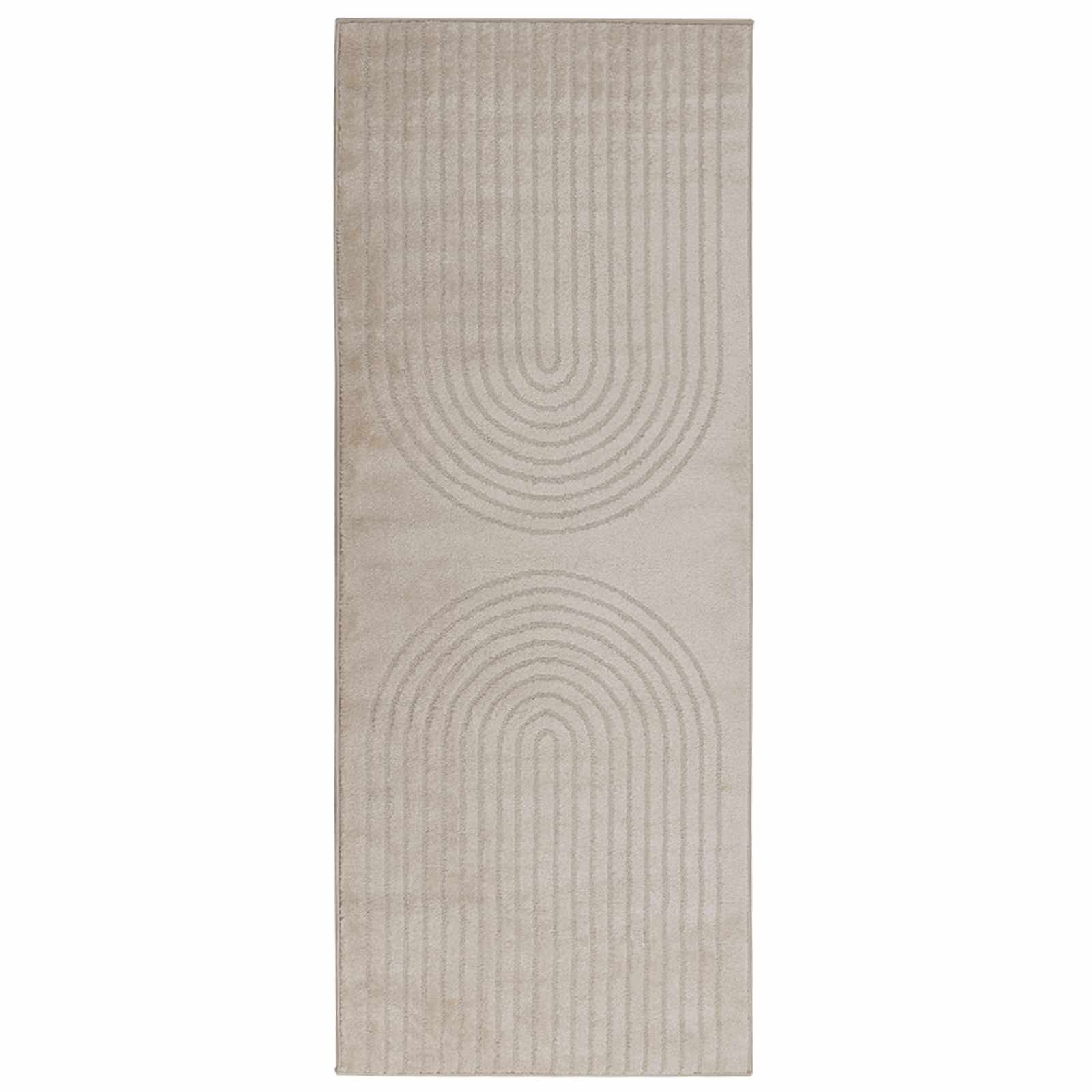 Bereichsteppiche Rechtwinklig GALATI Creme 150 x 80 cm