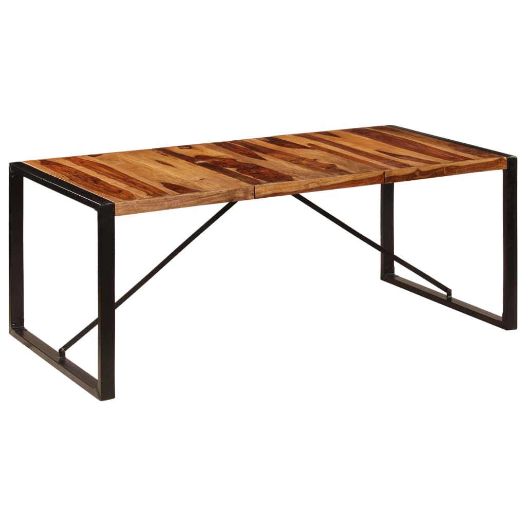 Esstisch 220x100x75 cm Massivholz Akazie