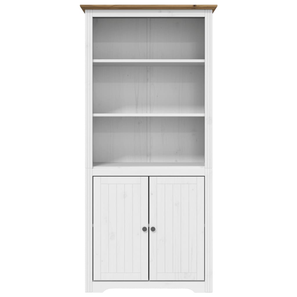 Bücherregal BODO Honigbraun 82 x 40 x 173 cm Holzwerkstoff