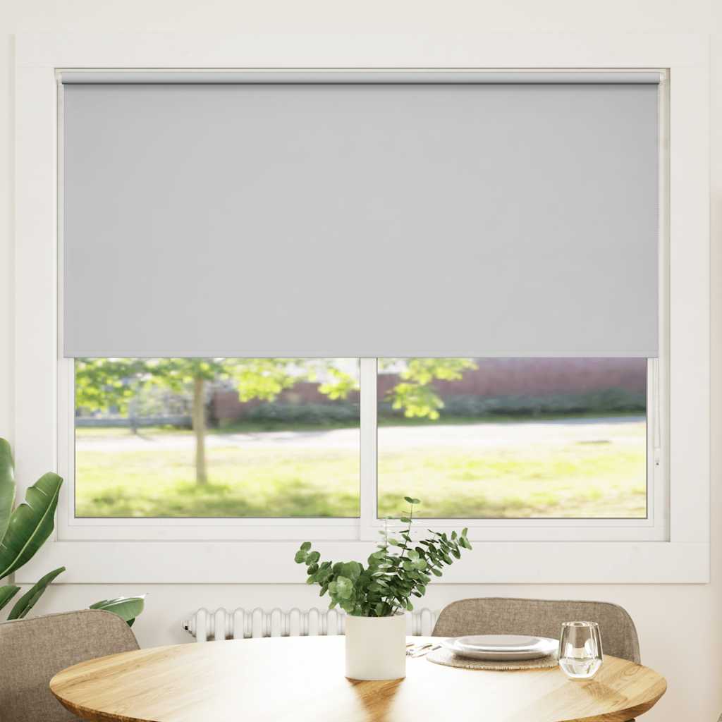 Verdunkelungsrollo 84,4 x 175 cm, Stoffbreite 80 cm, Weiß