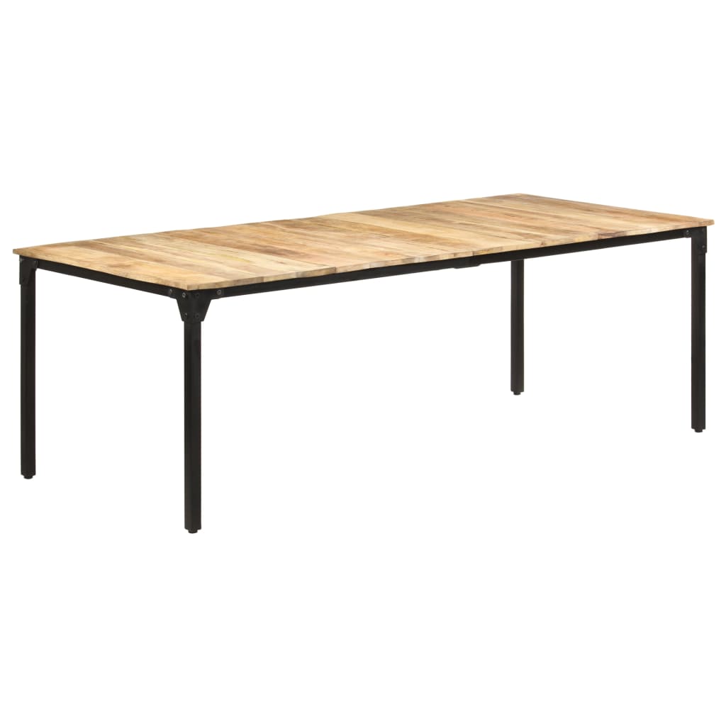 Esstisch 140x70x76 cm Raues Mangoholz
