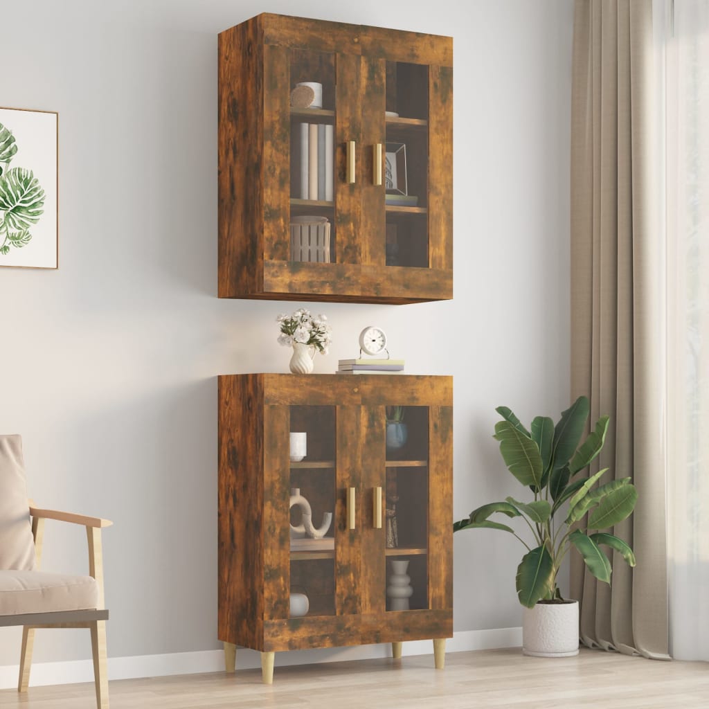 Hängeschrank Weiß 69,5x34x90 cm