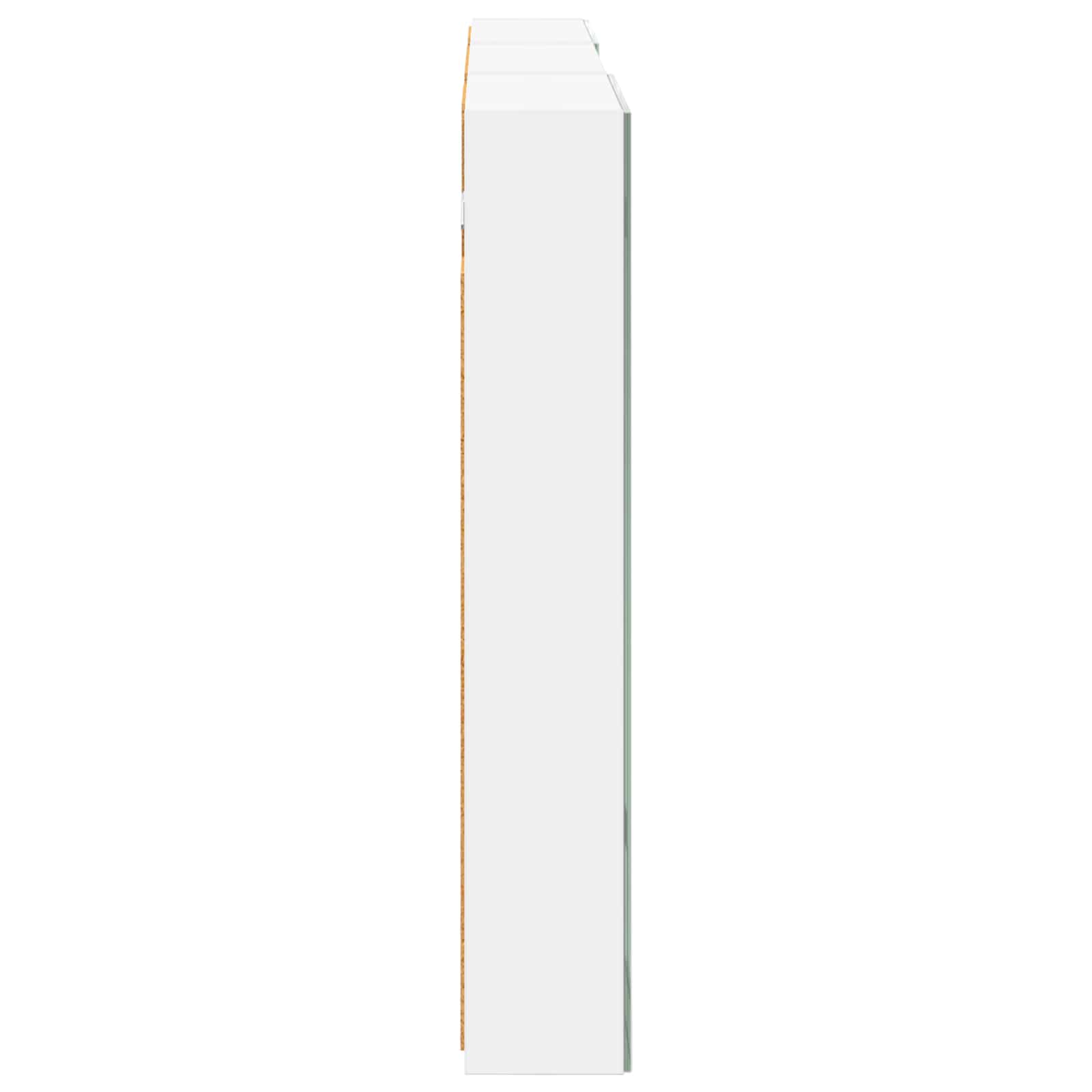 Badezimmerschrank-Set 3 pcs 80 x 10,5 x 50 cm Holzwerkstoff
