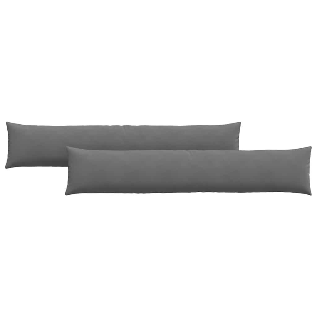 Sofakissen 2 Stück Taupe 50 x 30 cm Stoff