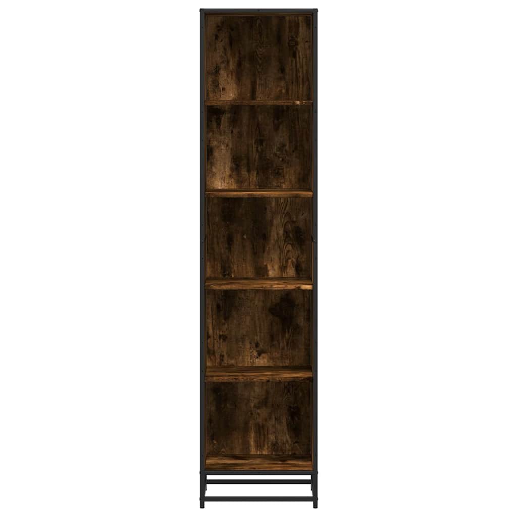 Bücherregal Schwarz 60x35x139 cm Holzwerkstoff