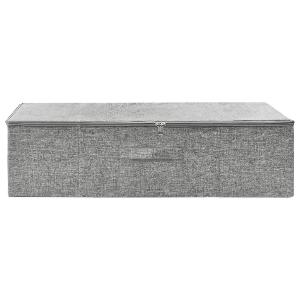 Aufbewahrungsbox Stoff 70x40x18 cm Anthrazit