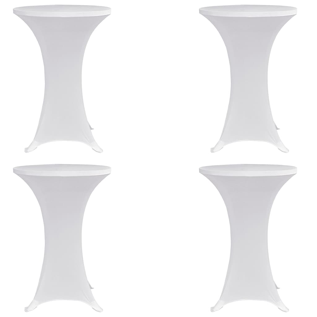 Tischhusse Stretchhusse 2 Stk 70 cm Anthrazit