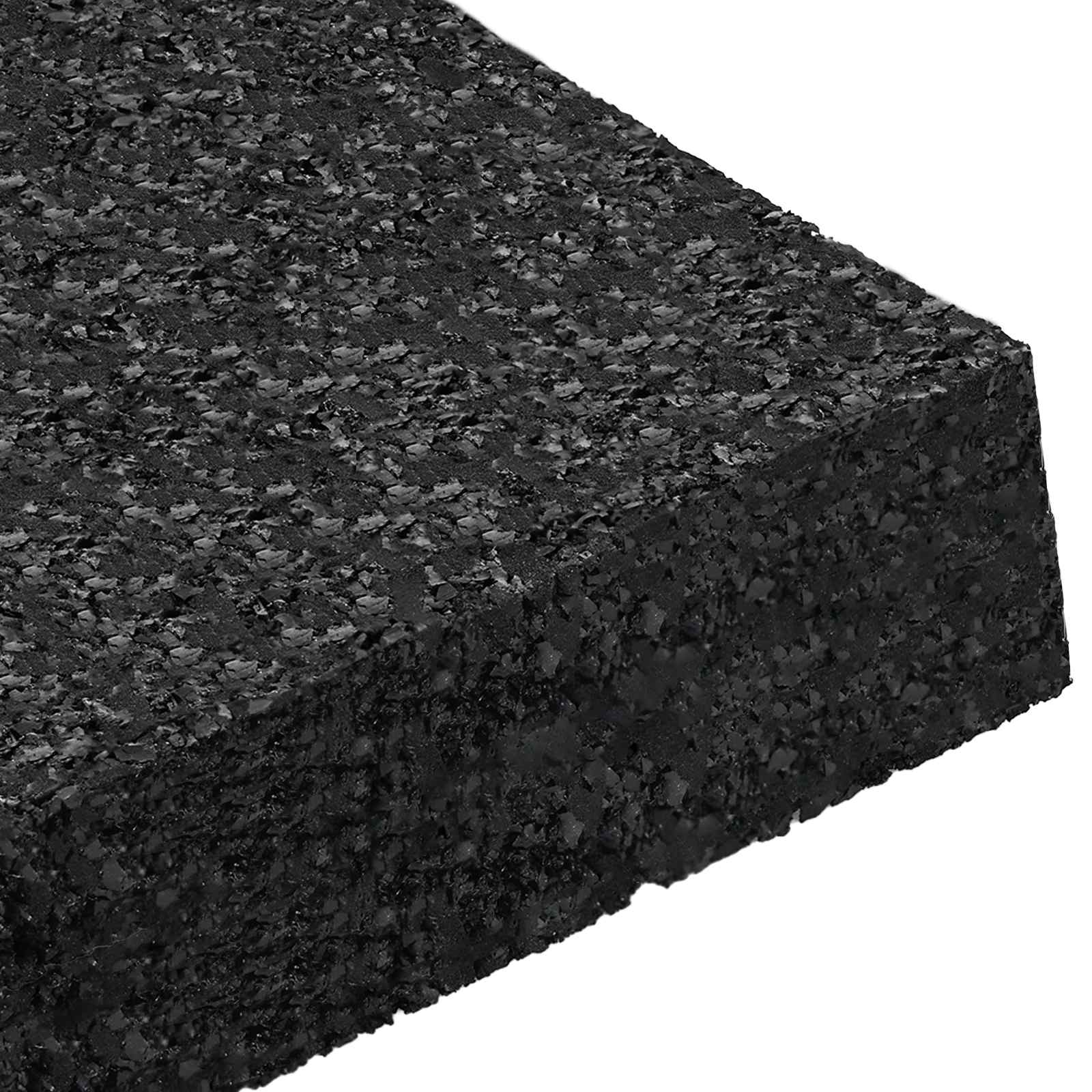 Gummigranulat-Patiopad Schwarz 6 x 9 x 0,3 cm Gummi