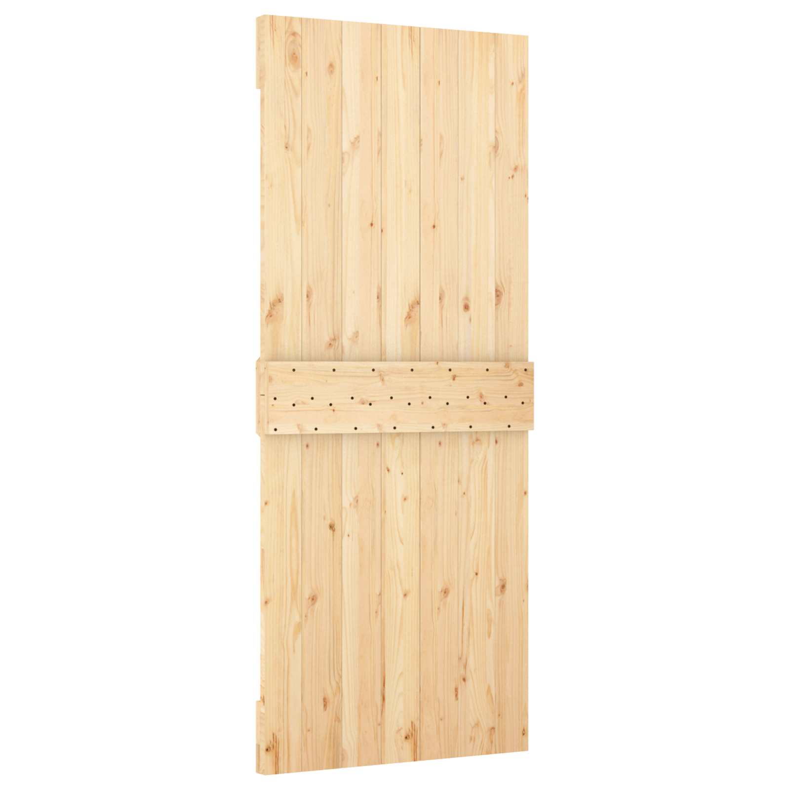 Tür NARVIK Natur 80 x 210 cm Massivkiefer