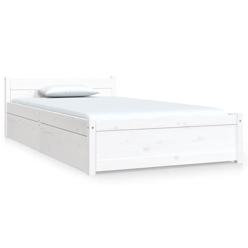 Bett mit Schubladen 75x190 cm