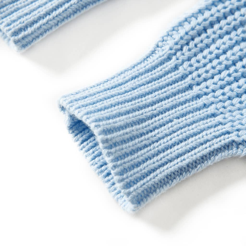 Kinderpullover Gestrickt Blau 116