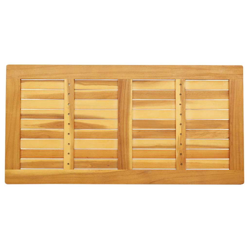 Tischplatte Öl-Natur 80 x 40 x 2 cm Massivholz Akazie