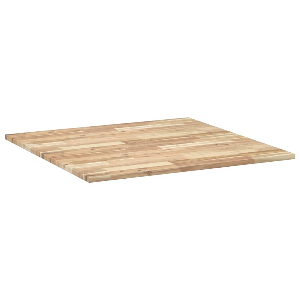 Tischplatte Rund Ø40x2 cm Massivholz Akazie
