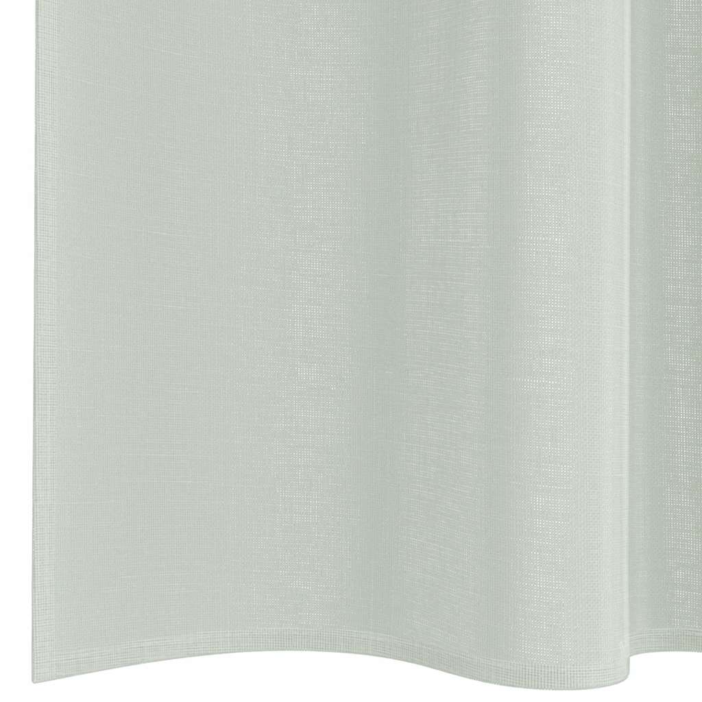 Voile Vorhänge mit Ösen 2 Stk. Apfelgrün 140x140 cm