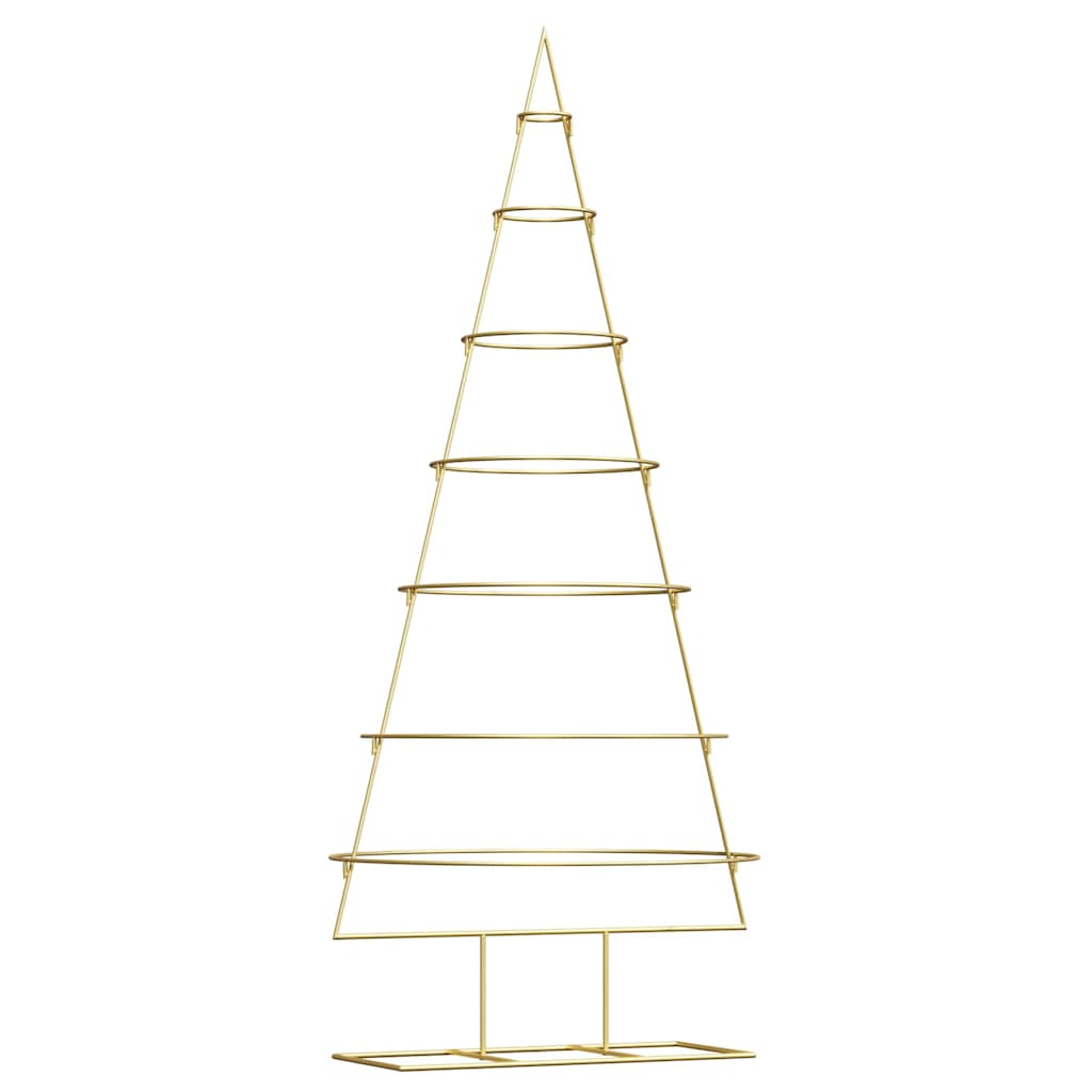 Metall-Weihnachtsbaum Deko Schwarz 60 cm
