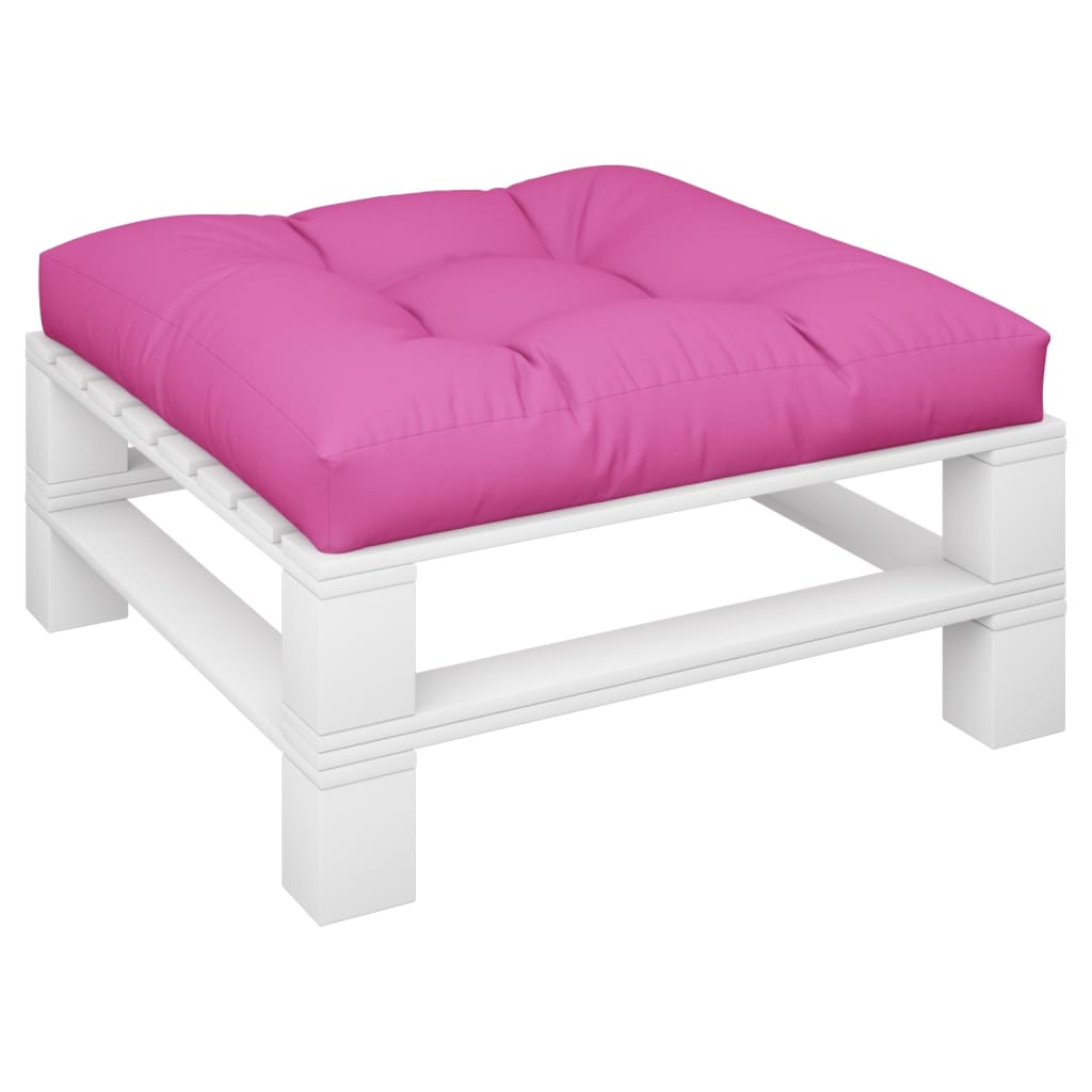 Palettenkissen Anthrazit 50x50x12 cm Stoff