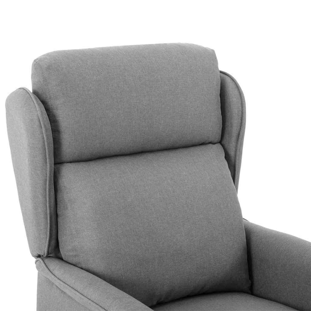 Liegestuhl Hellgrau 66,5 x 94 x 101,5 cm Polyester
