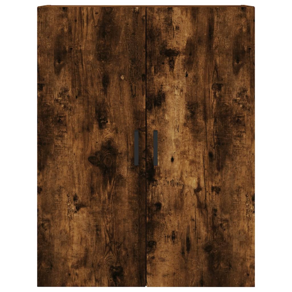 Highboard Betongrau 69,5x34x180 cm Holzwerkstoff