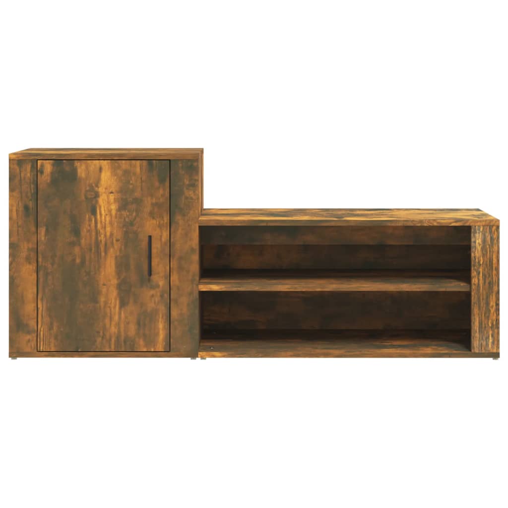 Schuhschrank Weiß 130x35x54 cm Holzwerkstoff