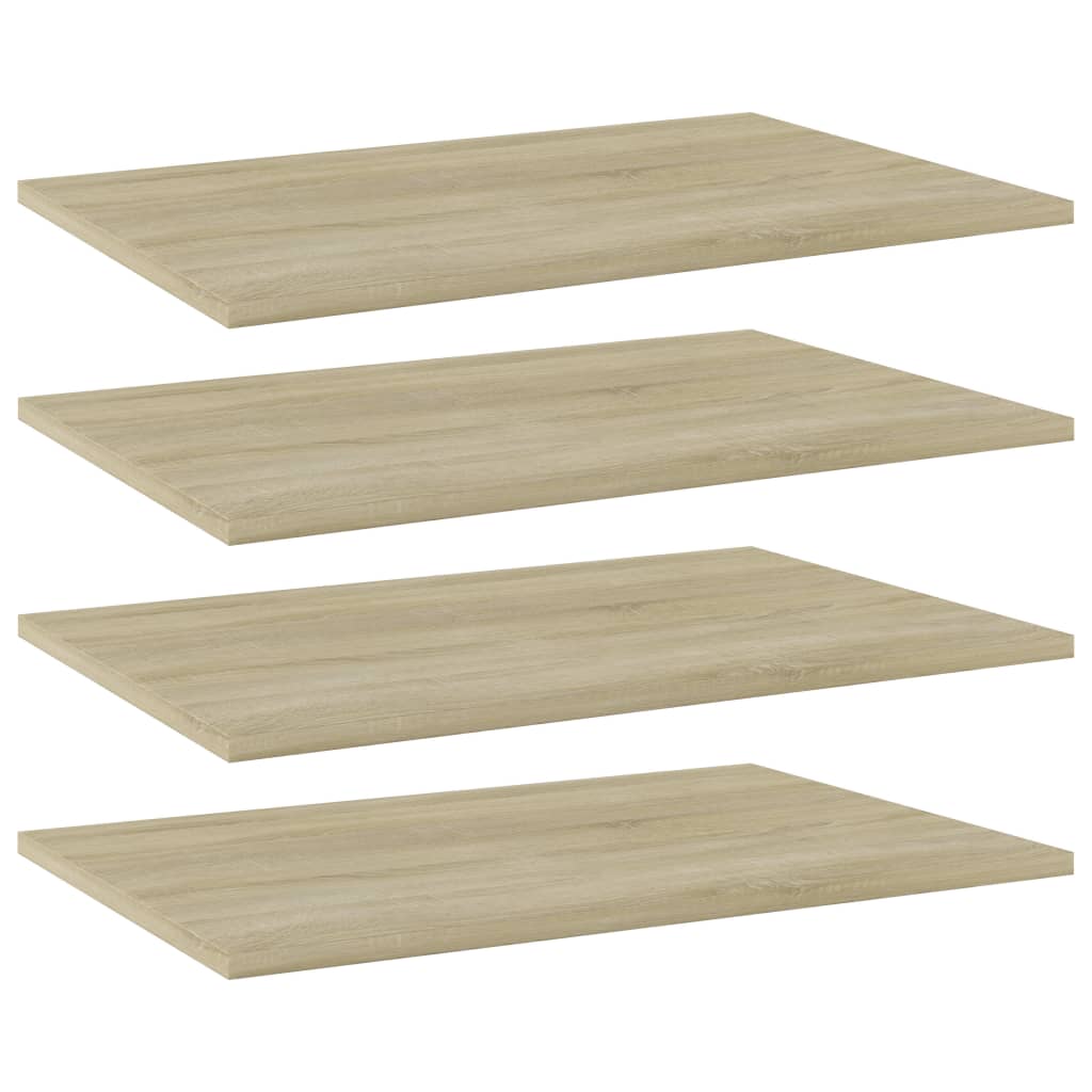 Bücherregal-Bretter 4 Stk. Weiß 40x10x1,5 cm Holzwerkstoff