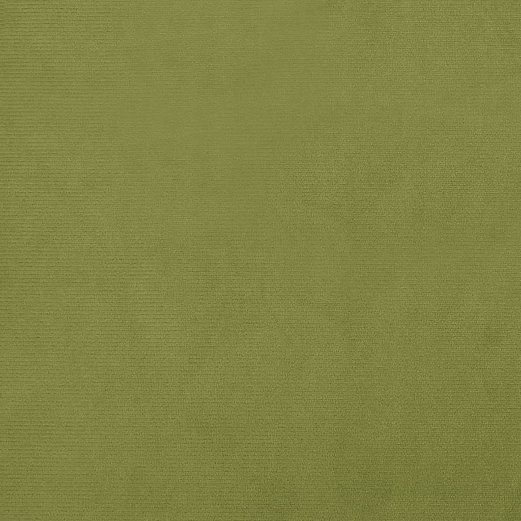 Fußhocker Hellgrau 45x29,5x35 cm Samt