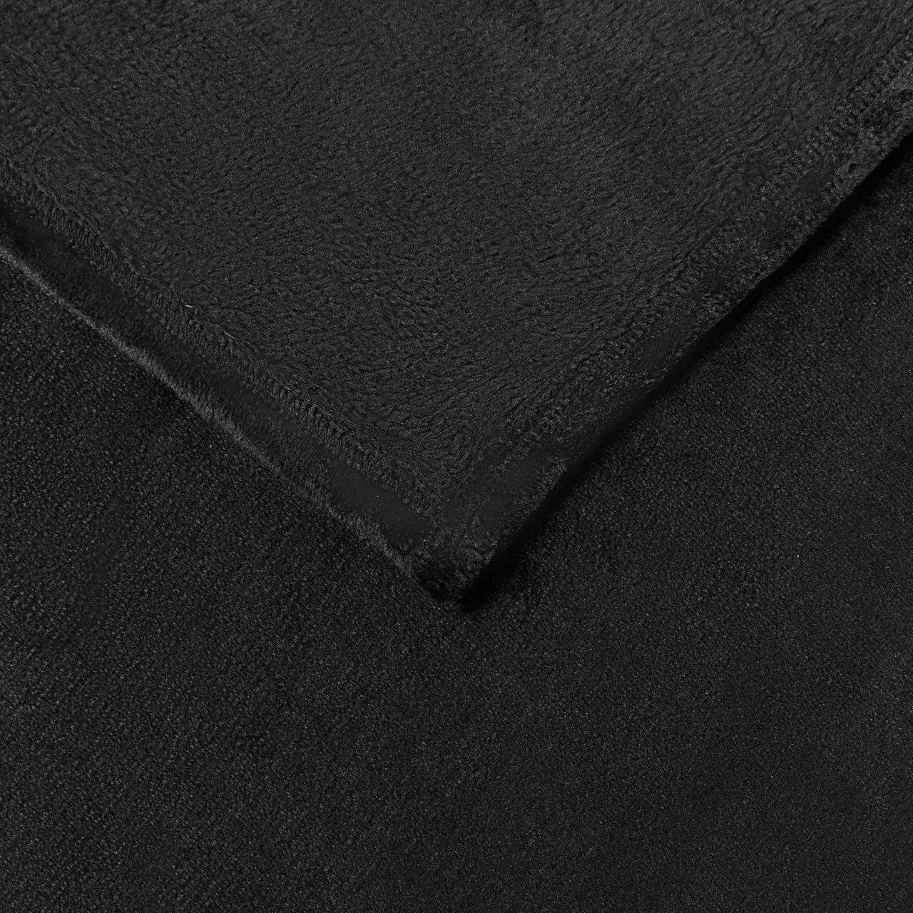 Überwurfdecke Beige 130 x 150 cm Fleece