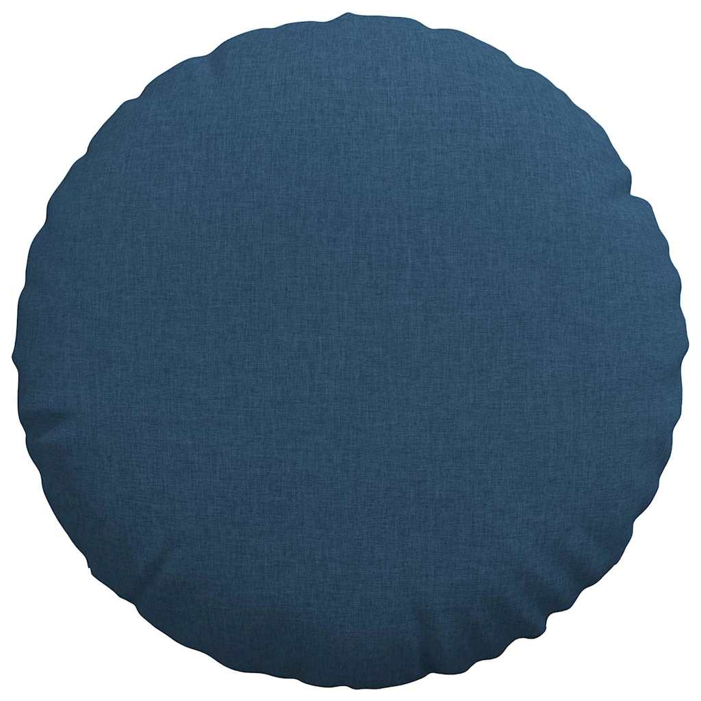Sitzkissen 2 pcs Hellgrau Ø30 x 13 cm Stoff