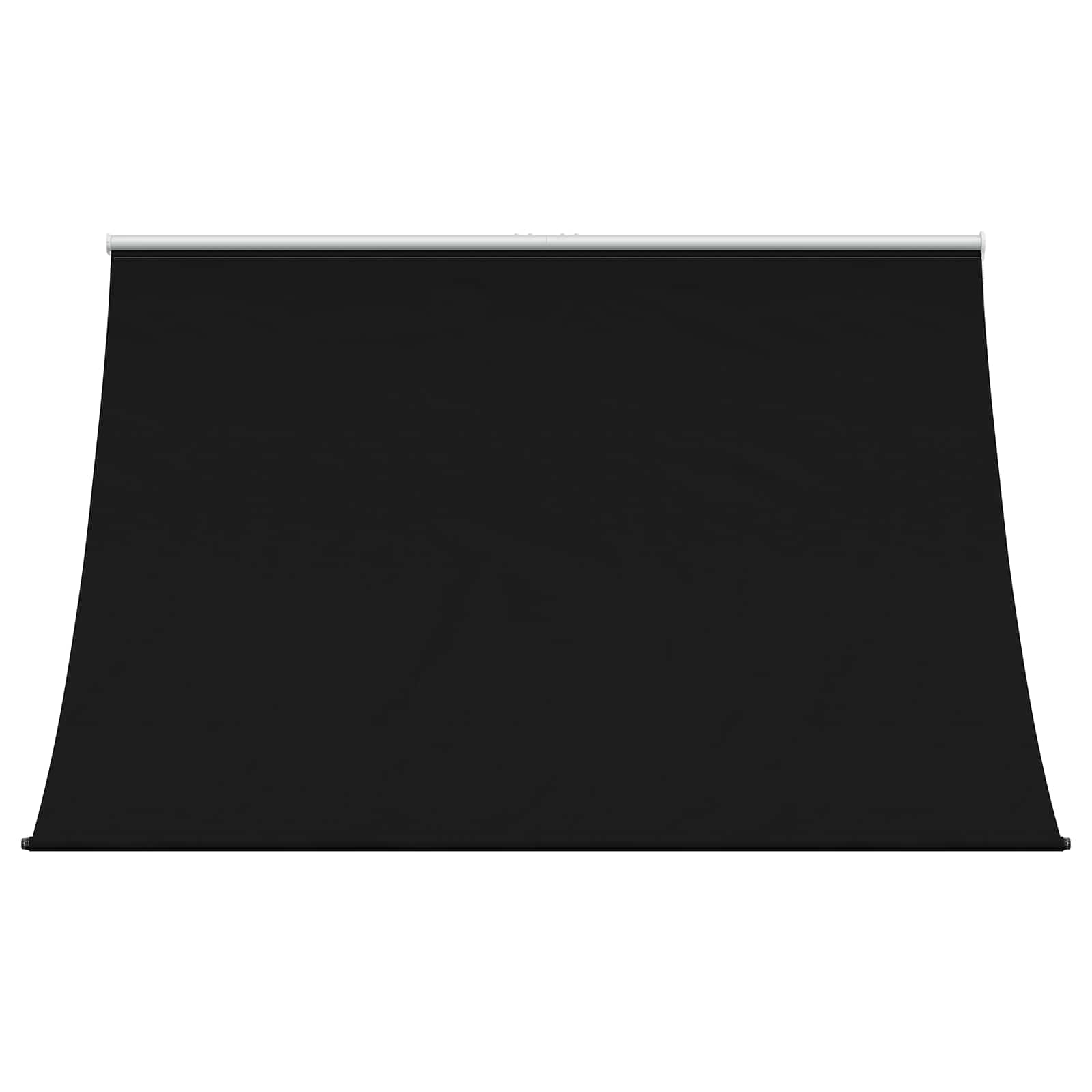 Einziehbare Markise 150×150 cm Blau und Weiß