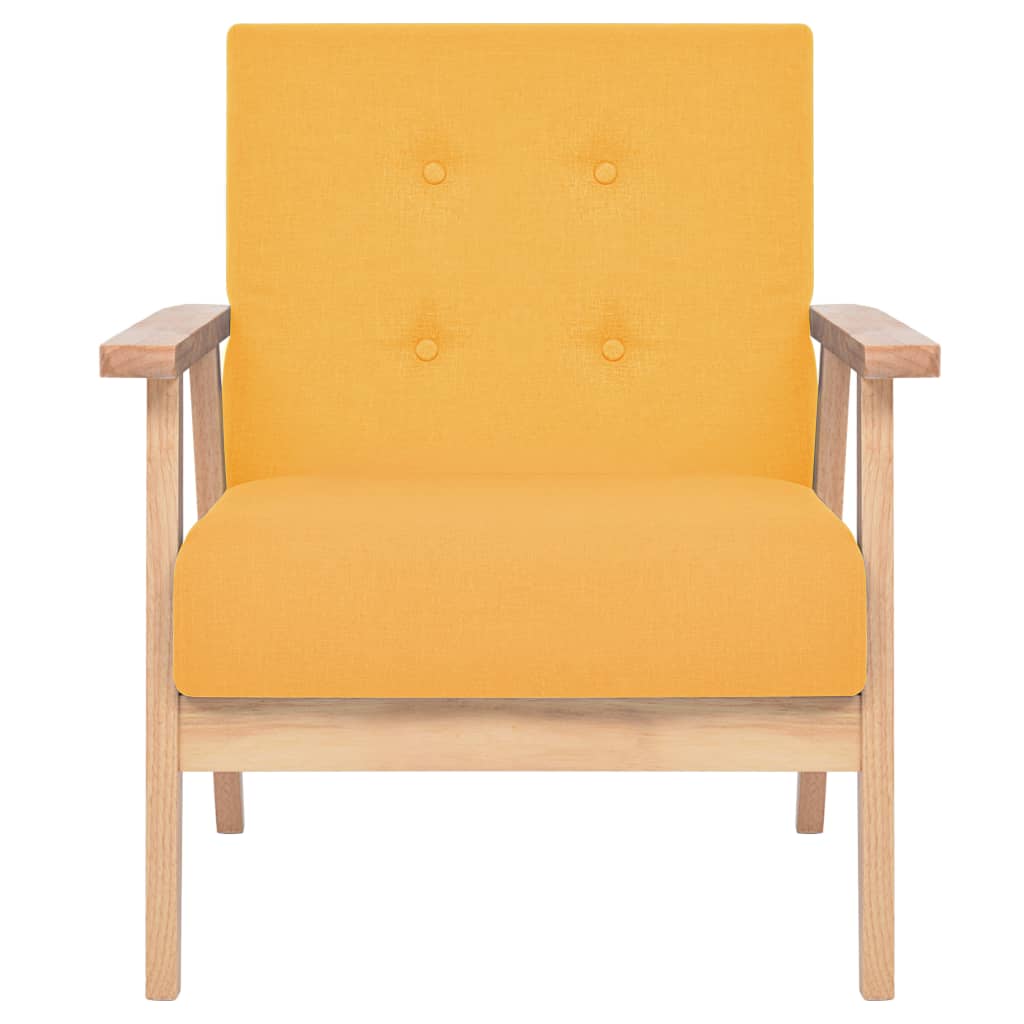 2-Sitzer-Sofa Stoff Hellgrau