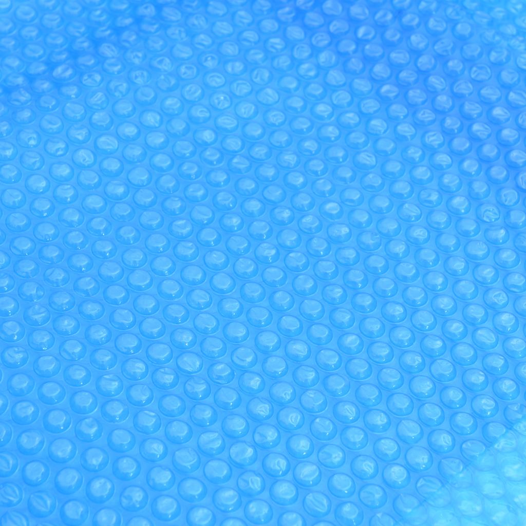 Solar Poolabdeckung 1000 x 500 cm 110 μm Quadratisch PE Schwarz