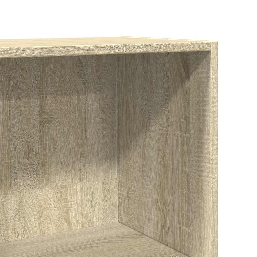 Bücherregal Weiß 80x30x189 cm Holzwerkstoff