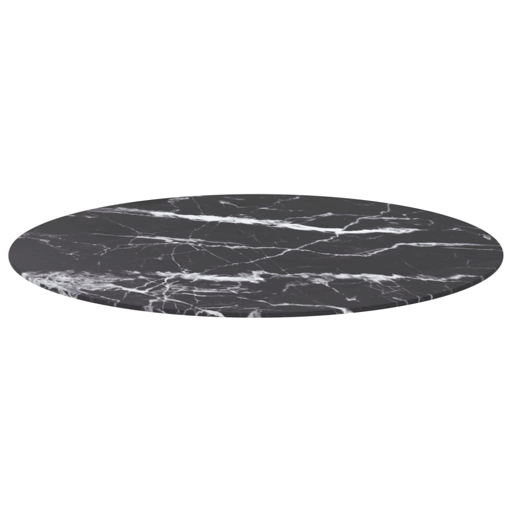 Tischplatte aus gehärtetem Glas quadratisch 700x700 mm