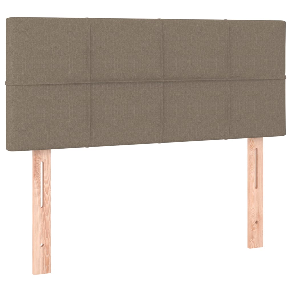 Kopfteil Hellgrau 80x5x118/128 cm Stoff
