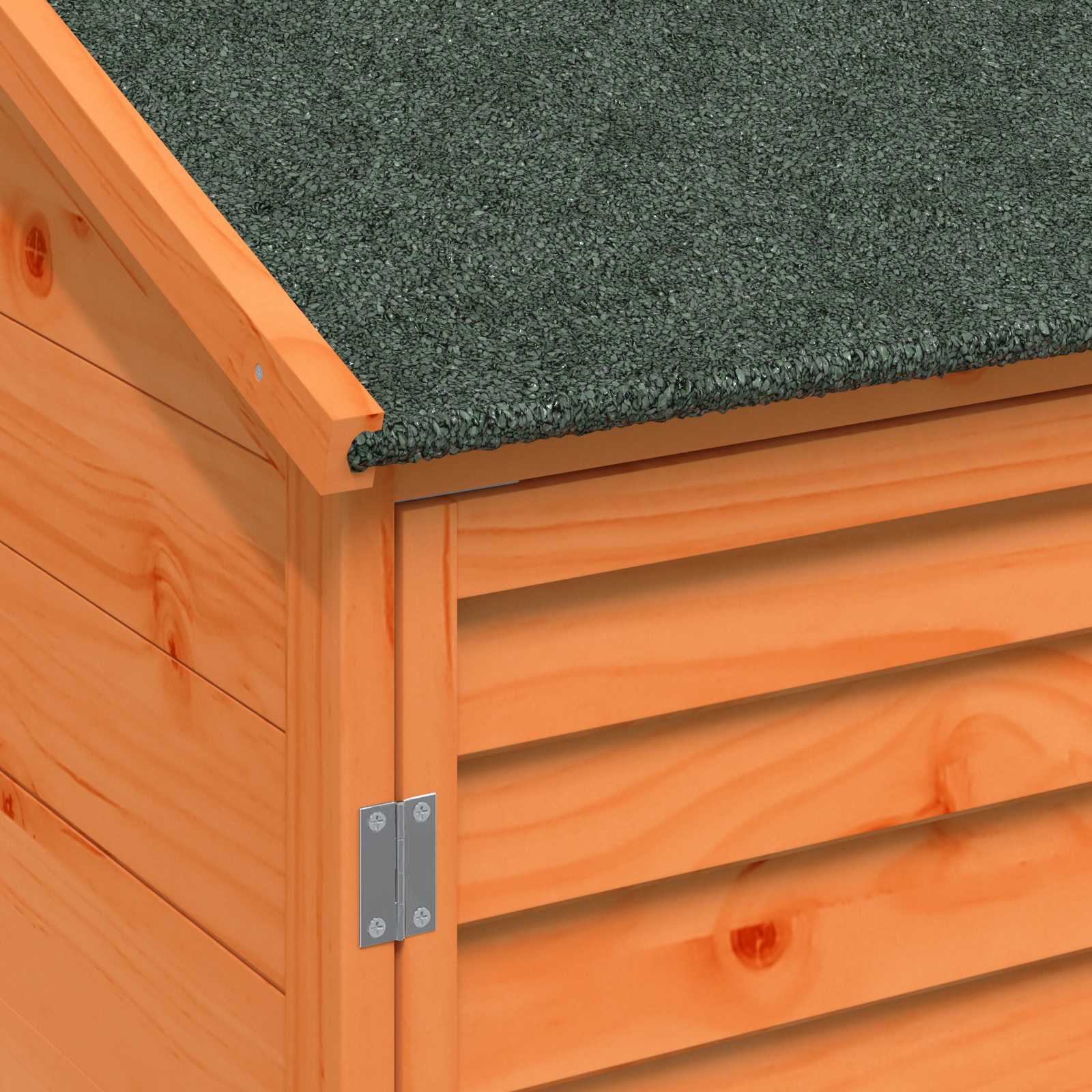 Gartenschuppen Natur 59 x 56 x 113,5 cm Massivholz aus Fichte