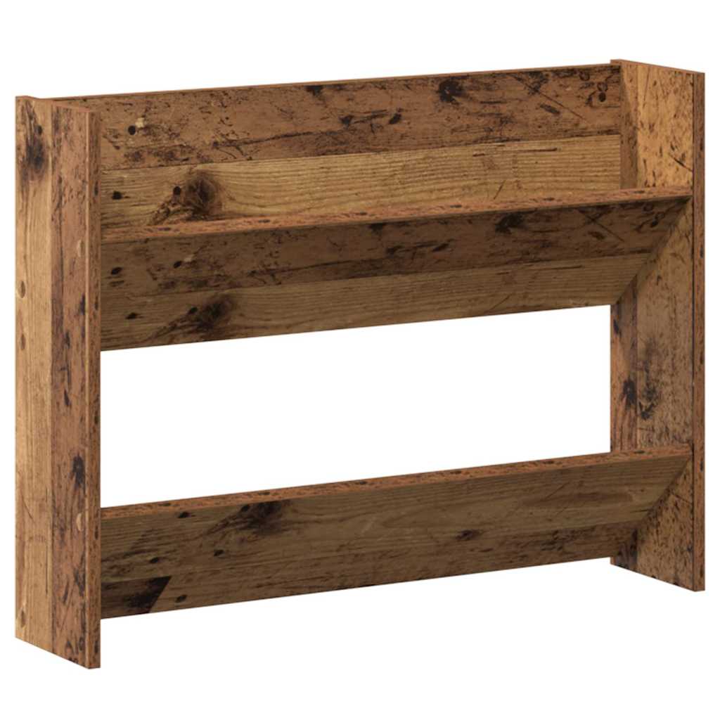Wand-Schuhschränke 4 Stk. Weiß 60x18x60 cm Holzwerkstoff
