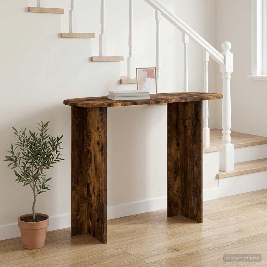 Konsolentisch Weiß 100 x 39,5 x 75 cm Holzwerkstoff