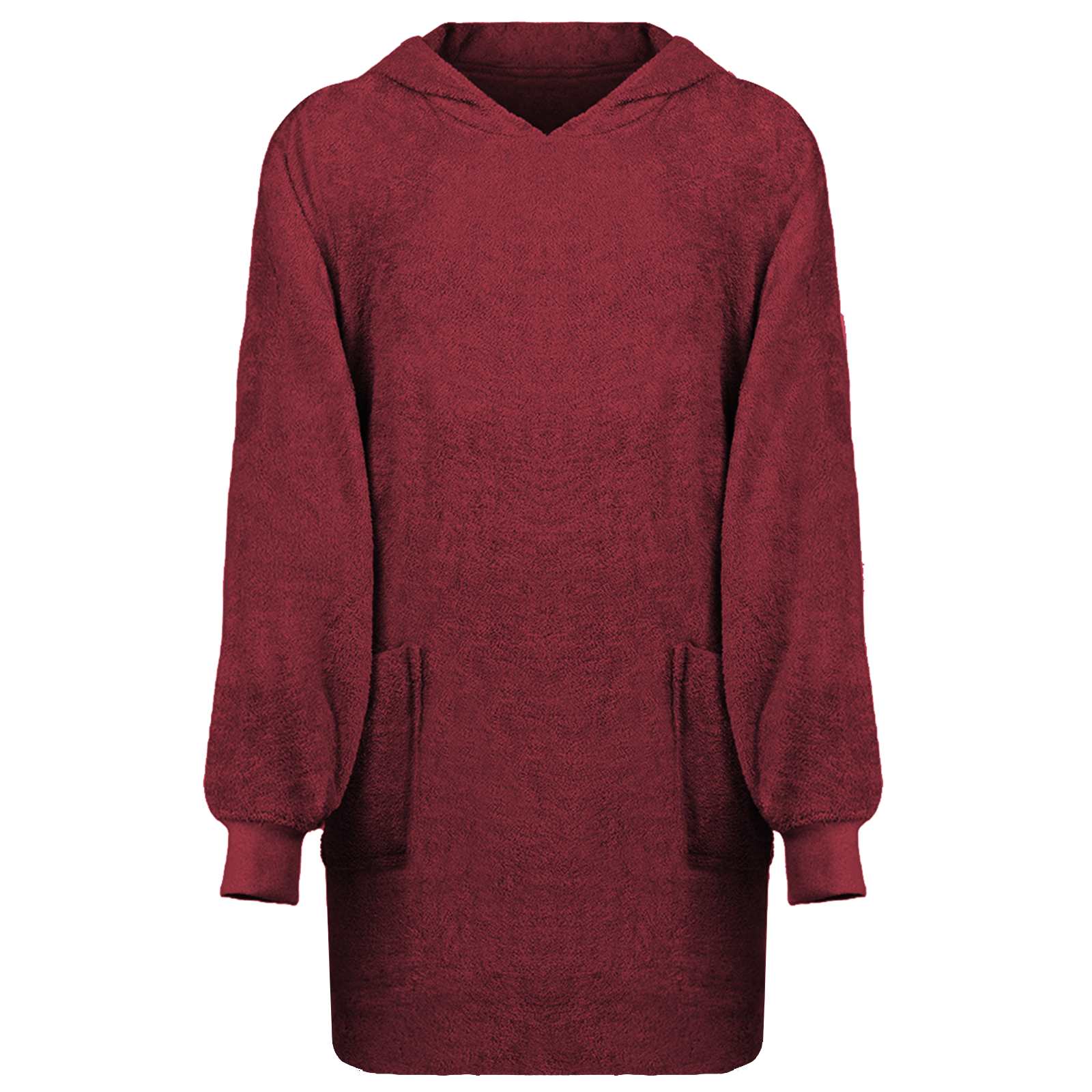 Decken-Hoodie KINN Creme L Baumwolle