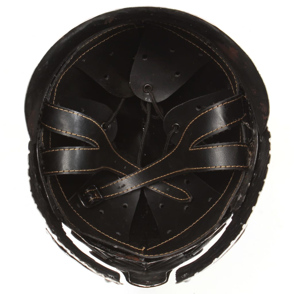 Preußische Pickelhaube Antik Replik für LARP Schwarz Stahl