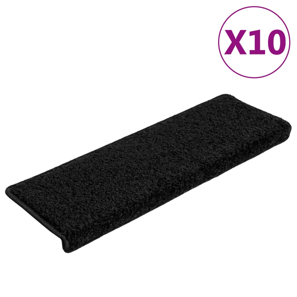 Stufenmatten 15 Stk. 65x21x4 cm Grau Rechteckiger Rand