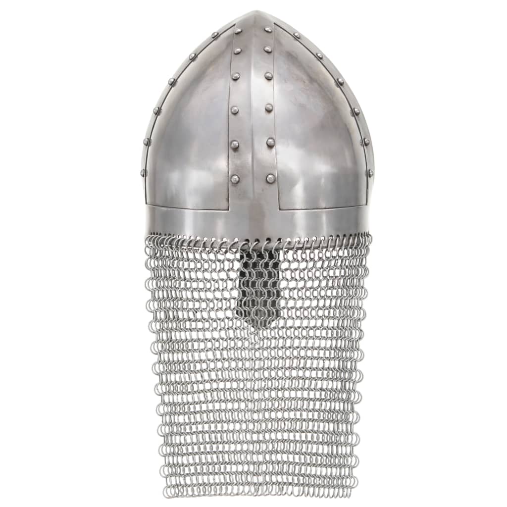 Preußische Pickelhaube Antik Replik für LARP Schwarz Stahl
