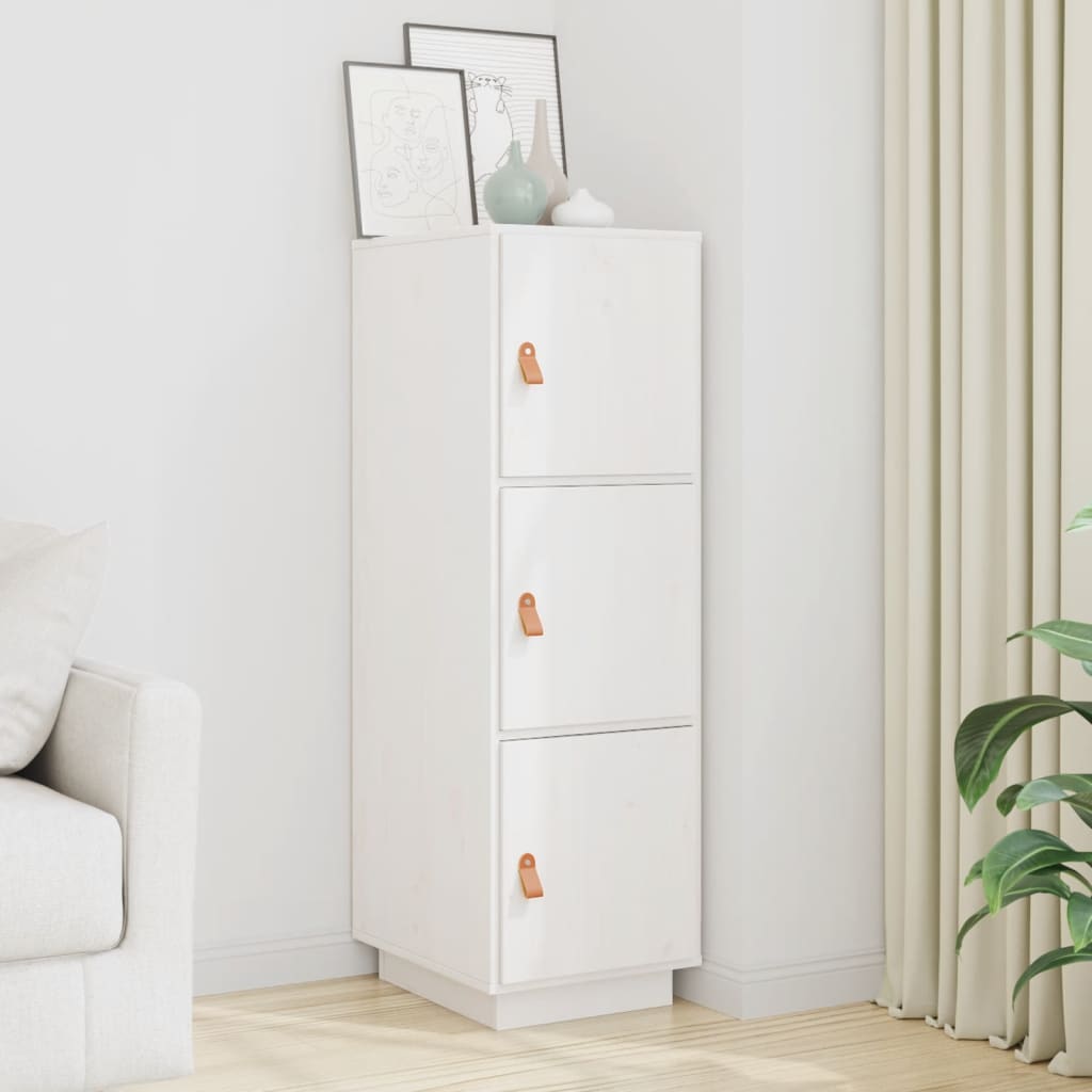 Highboard 34x40x108,5 cm Massivholz Kiefer