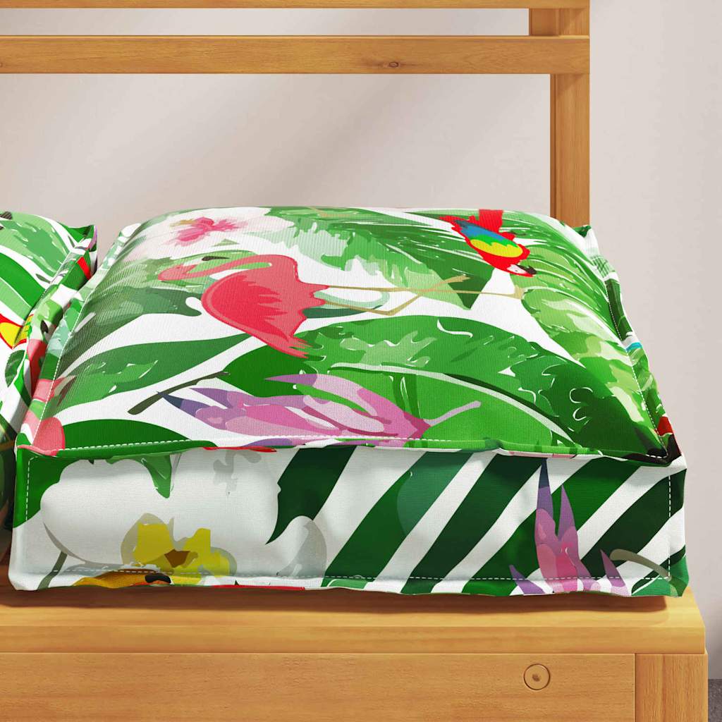 Kissen 2 pcs Anthrazit 40 x 40 x 8 cm Oxford-Stoff