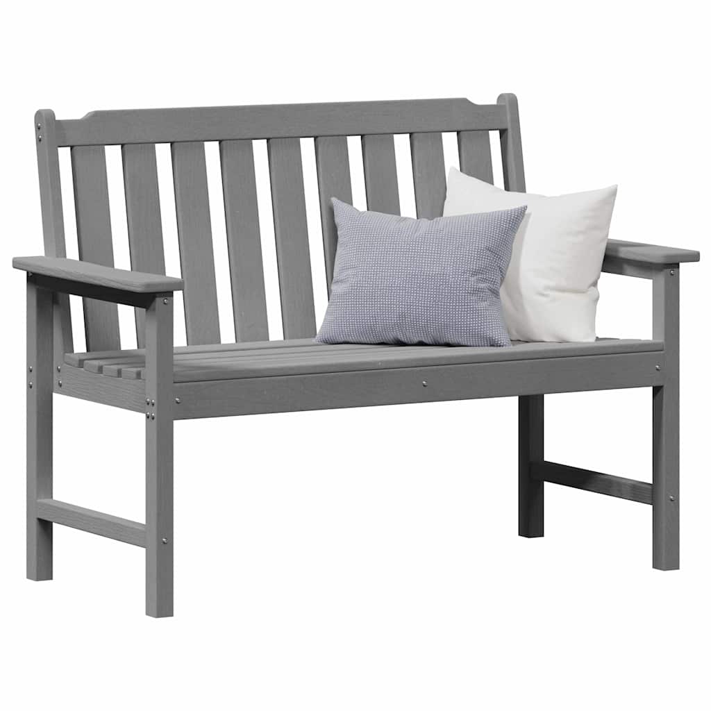 Gartenbank Weiß 120 x 59 x 88 cm HDPE