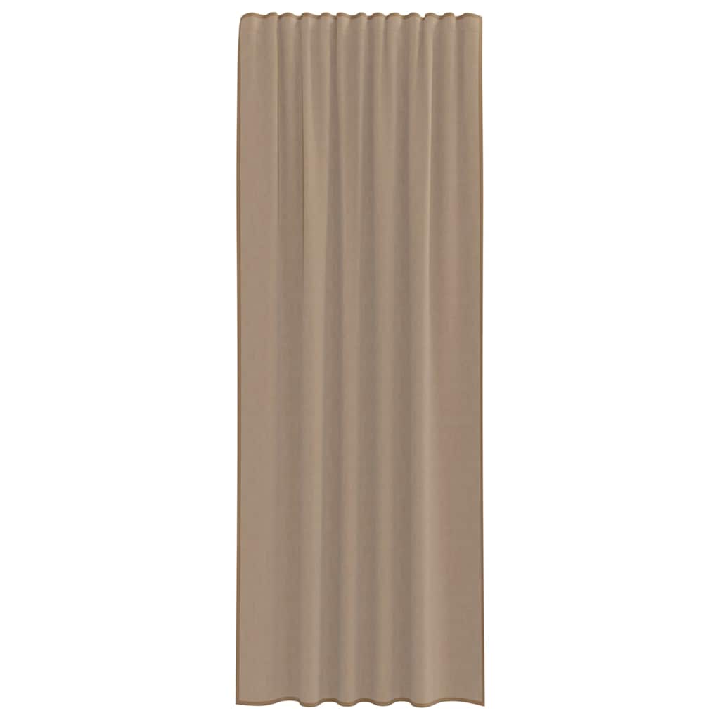 Voile Vorhänge mit Ösen 2 Stk. Apfelgrün 140x140 cm