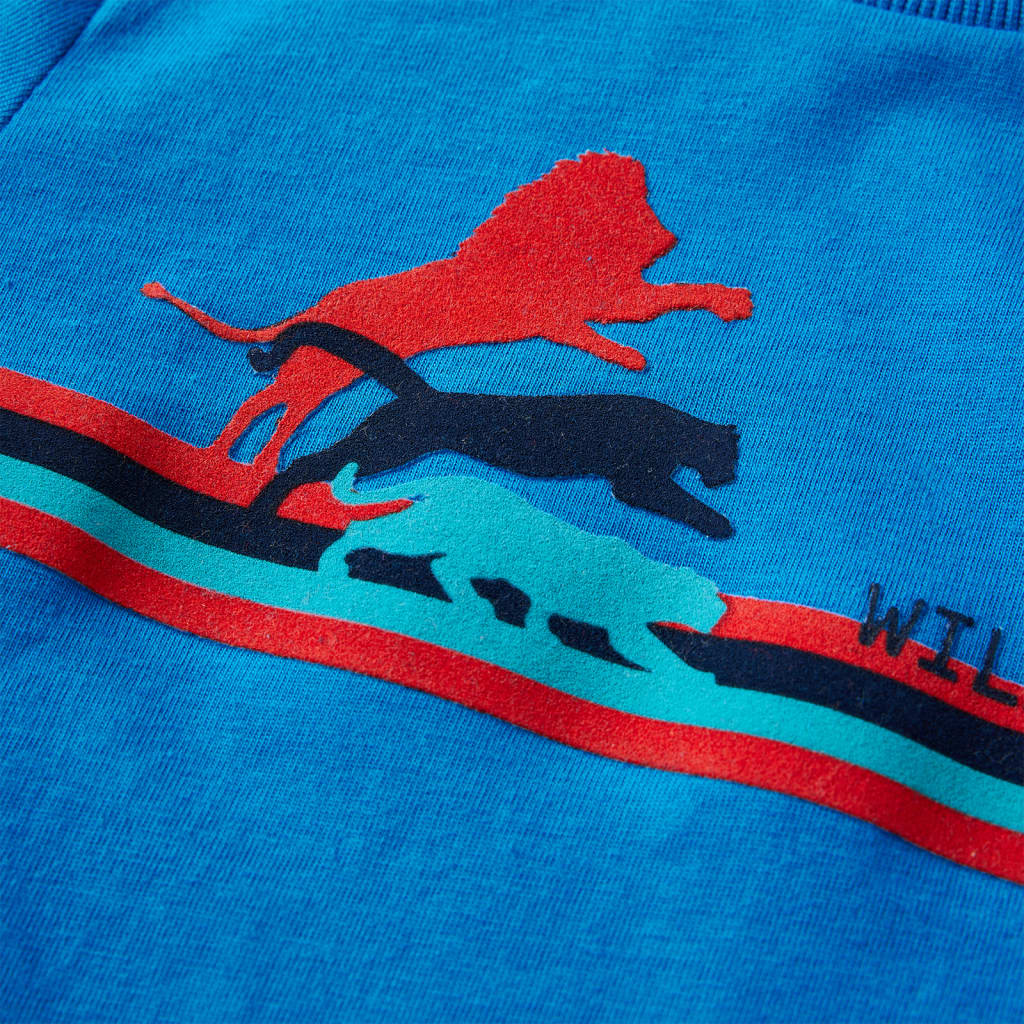 Kinder-Langarmshirt Rot 116