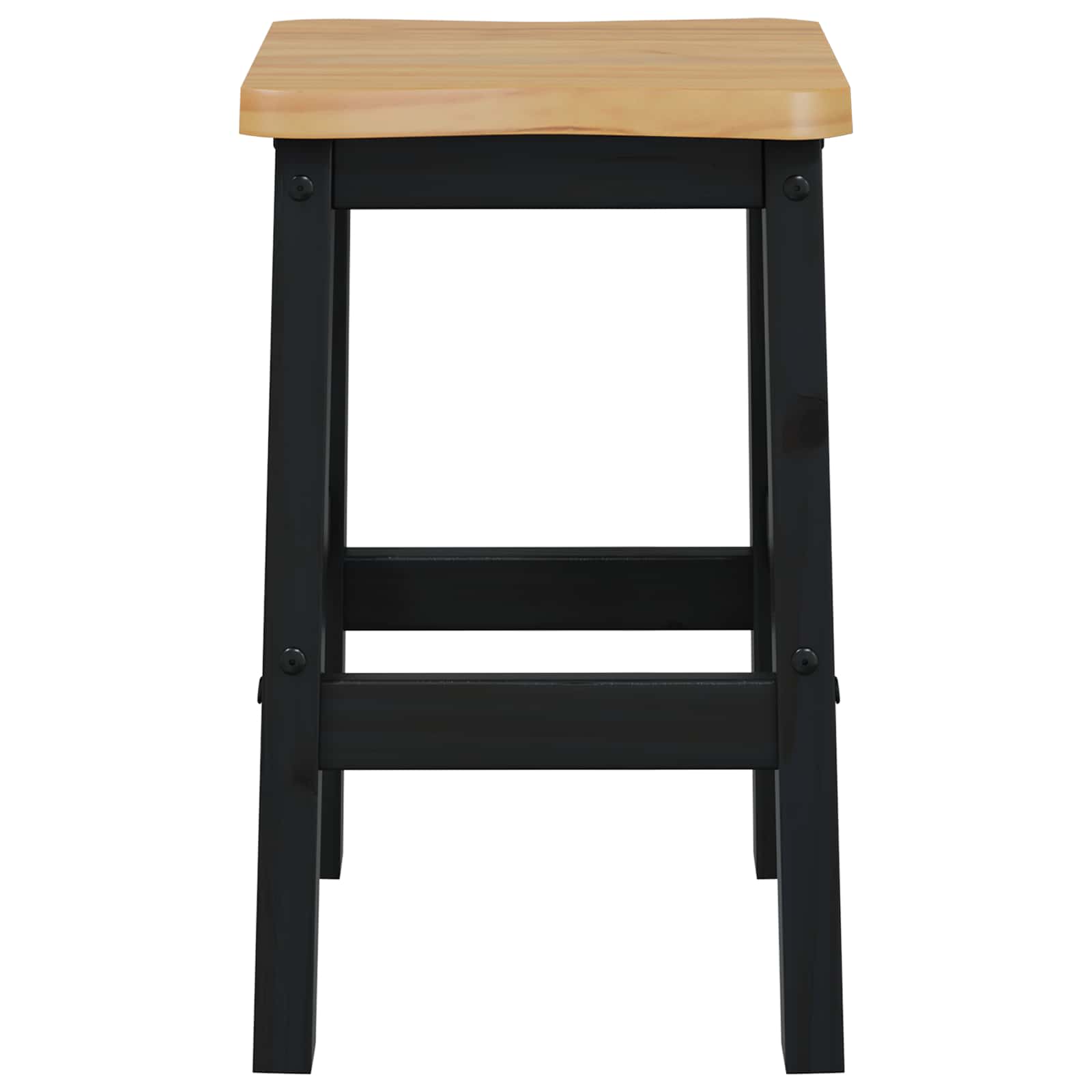 Hoher Barhocker EKAI 2 pcs Schwarz 40 x 29 x 63 cm