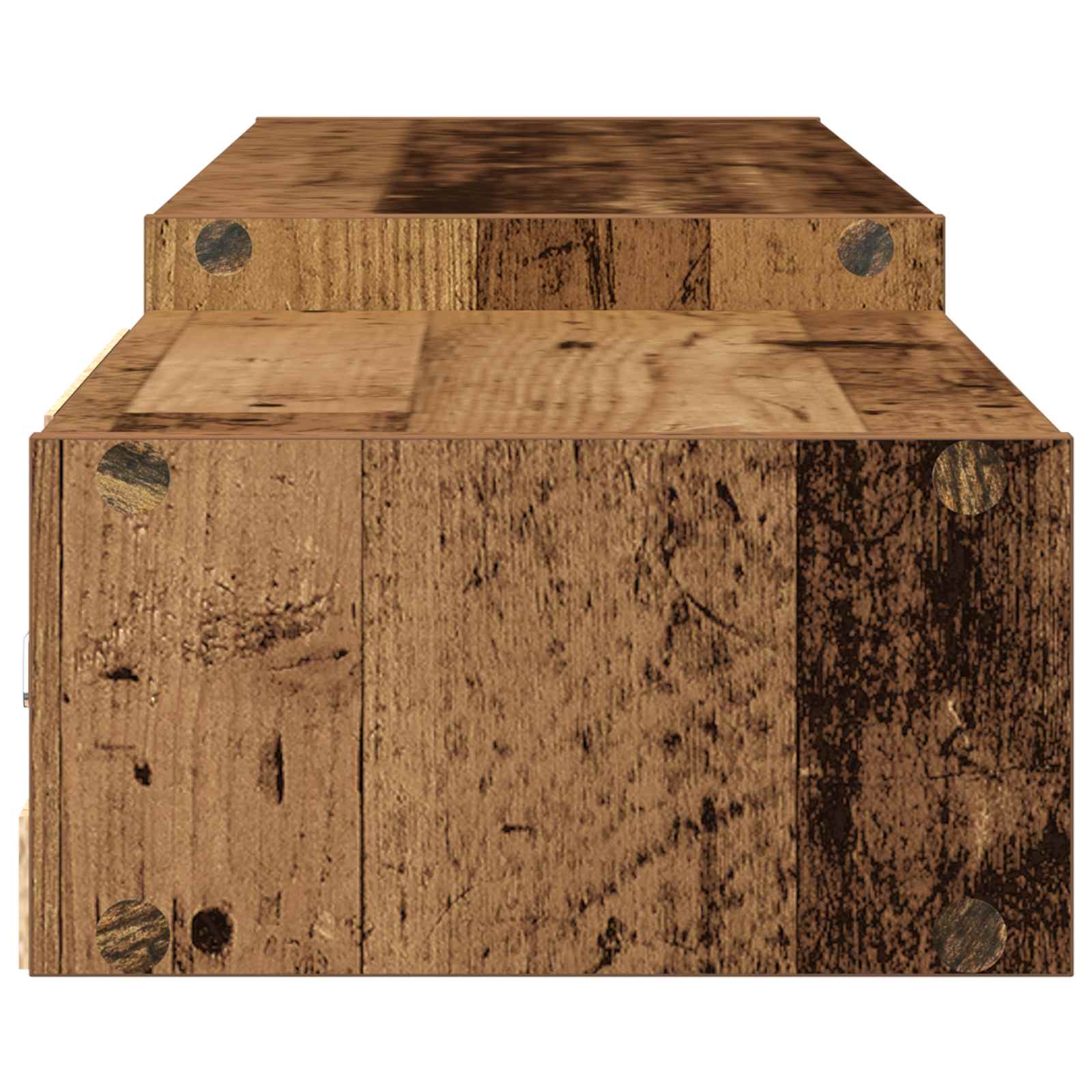 Wandmontierter TV-Schrank Wandhalterung Weiß 140 x 28 x 21 cm