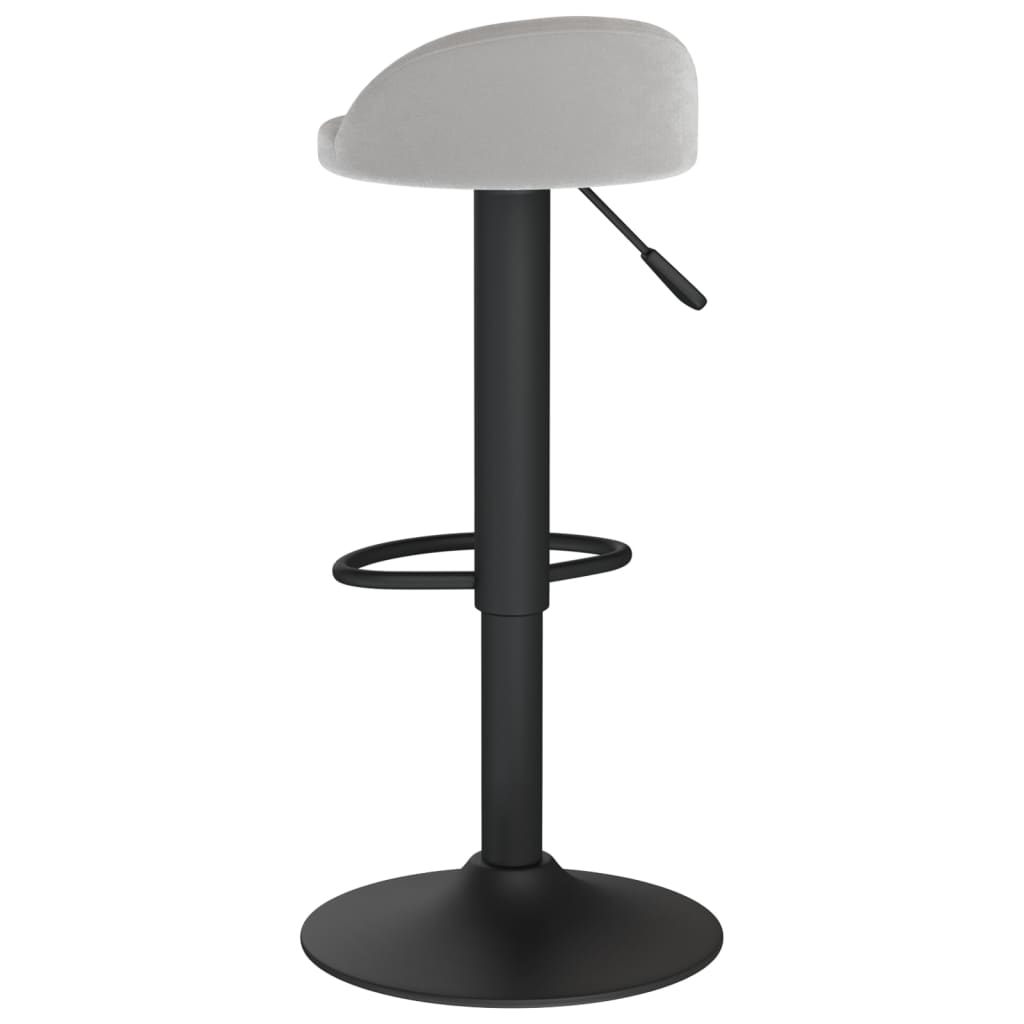 Barhocker Dunkelgrün Samt