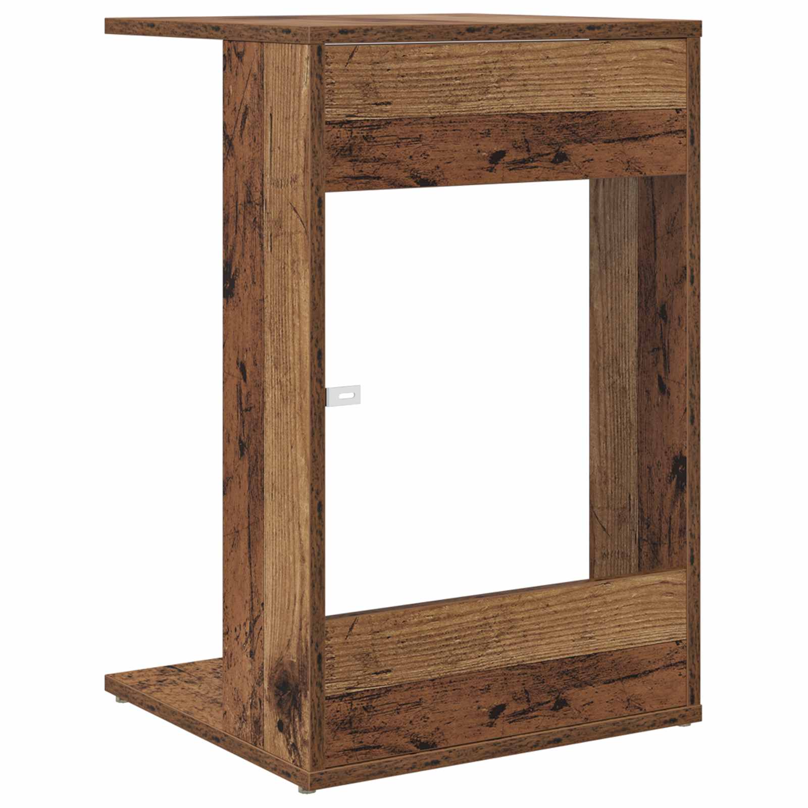 Beistelltisch Weiß 40 x 38 x 62,5 cm Holzwerkstoff